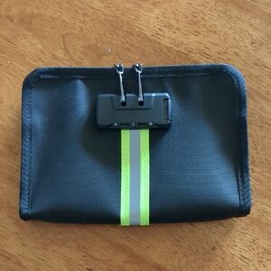 NWOT Black Locking Bag